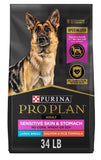 Purina Pro Plan Adult Sensitive Skin and Stomach Salmon and Rice Dog Food 34 lb.