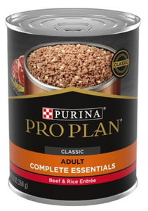 Purina Pro Plan 3810002775 Savor Classic Beef and Rice Pate Wet Dog Food - 1 Can