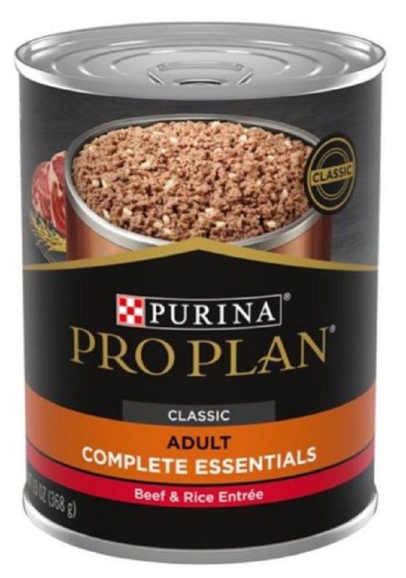 Purina Pro Plan 3810002775 Savor Classic Beef and Rice Pate Wet Dog Food - 1 Can