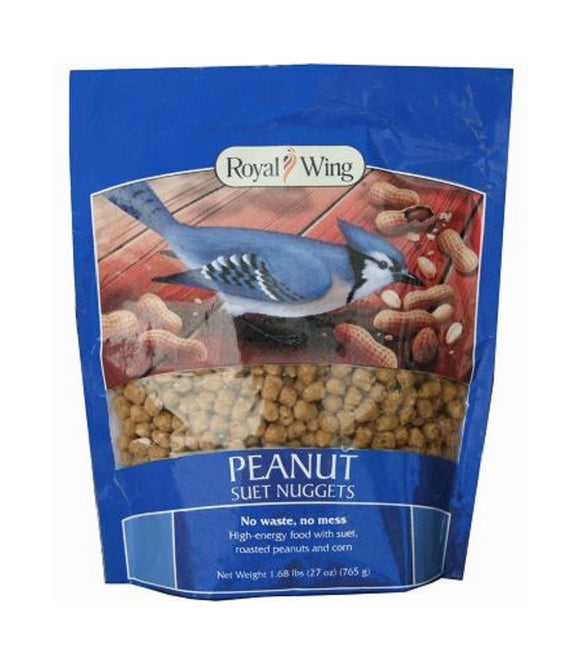 Royal Wing TSC06105 Pet Supplies 1.688 Pounds High-Energy Peanut Suet Nuggets