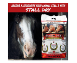 Stall DRY W134 Barn Odor Absorbent & Deodorizer for Small/Large Animals, 25 lb.