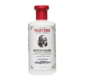 Witch Hazel Toner Without Alcohol - Aloe Vera Blend - Lavender (12 Fluid Ounces)