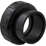 Waterco WC634024BLK 2" Half Union with O-Ring