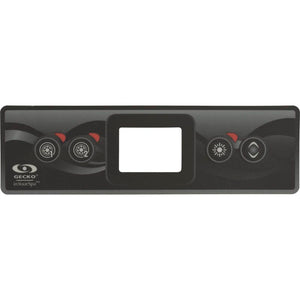 Gecko 9916-101500 Overlay, In.k300, 4 Btn, P1, P2, Light, Temp