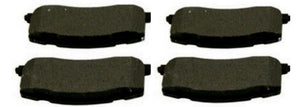 Beck Arnley 082-1436 Asbestos-Free Premium Disc Brake Pads