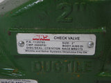 WNS 1125705 2" Ductile Iron Threaded End Check Valve 2000psi Working Pressure